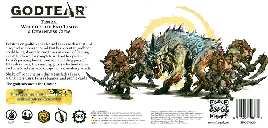 Godtear: Fenra, Wolf of the End Times & Chainless Curs 100097 фото