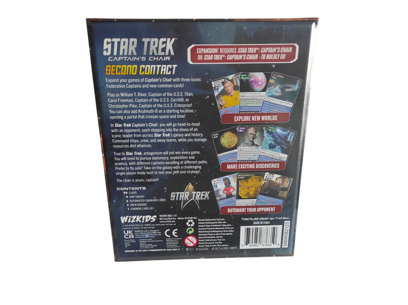 Star Trek: Captain's Chair - Second Contact Expansion 100363 фото
