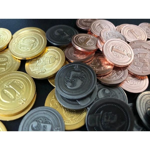 50 Metal Industrial Coins 100125 фото