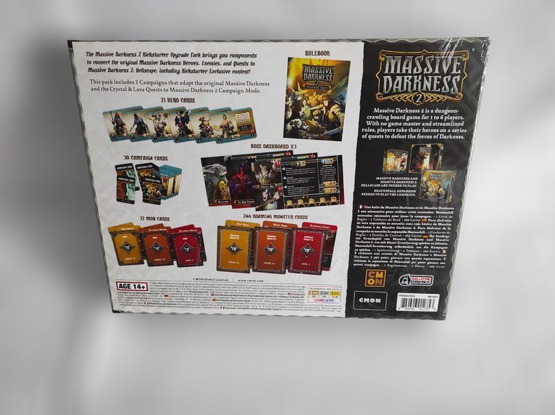 Massive Darkness 2: Massive Darkness Upgrade Pack Kickstarter Edition 100091 фото